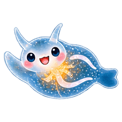 ふしぎな形 さかな形ウミウシ