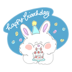 もこもこうさぎ:)