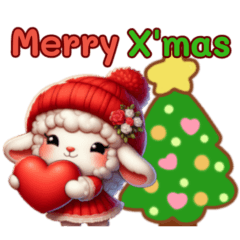 Cute Little Sheep : Christmas & New Year