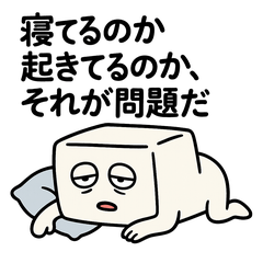 豆腐、語らずしてすべてを語る