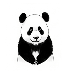 Sumi-e Pandas: Cute & Playful Moments