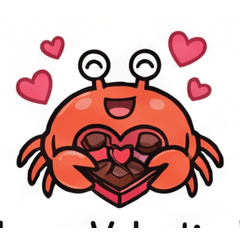 お仕事&日常!愉快な手描きカニさん