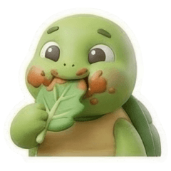 Cute Chubby Turtle