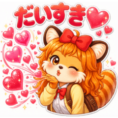 よすかる❤️彼女スタンプ