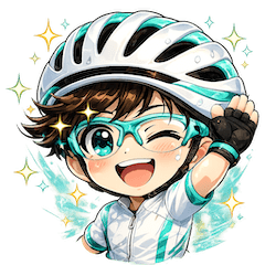 ちびロードバイクの男の子