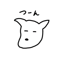 おまめさん（犬）スタンプ