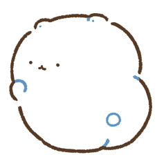 動く！もちくまスタンプ