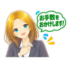 日常　としとし90スタンプ0108 敬語