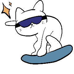 Meow Snowboarder