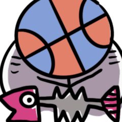 ネコガバスケ（動く）