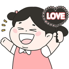 Lu's 今日もなんとか生きてるスタンプ