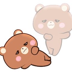 Bear Choco 10 : Pop-up stickers
