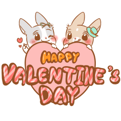 Caramel Rabbit - Valentine's Day