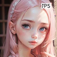 JP5 ピンクのパジャマプリンセス