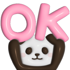 ぷっくりパンダンミニ