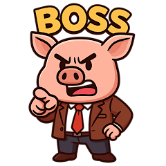 パワハラ気質な豚さん上司