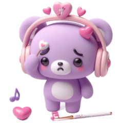 ミュージックベアはチルを装っている