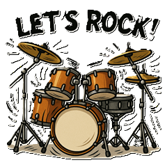 やんちゃんなドラム