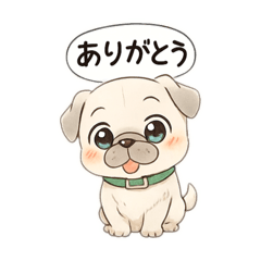 うるうるパグの日常