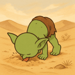 砂漠のゴブリンスタンプ