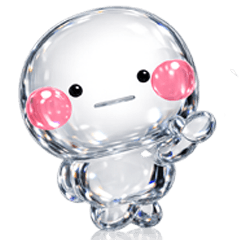 きらきらガラスシール風♡ず～っと使える終