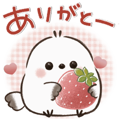 動く♪ほんわかシマエナガ♡春のあいさつ