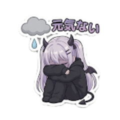 小悪魔ナナの地雷系＆量産型女子スタンプ2