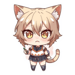 Raccoon-Panda Ear Boy