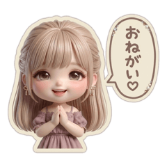 おとな可愛い＊淡色たれ目女子