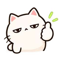 脱力しろねこ｜毎日使えるゆる返信