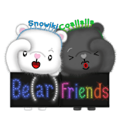 Be(ar) Friends 1 : Snowiki & Coallalla