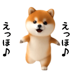 エッホエッホ豆柴