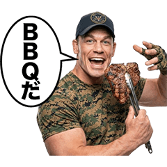 アメリカ人のBBQ