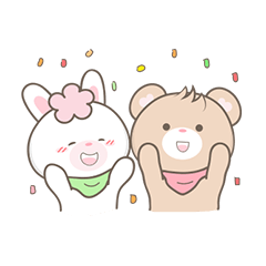 Baby Alua and Bun-Chan