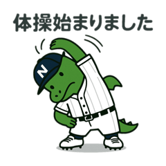 ドラゴンの野球.