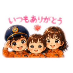 ３兄妹（レスキュー隊）