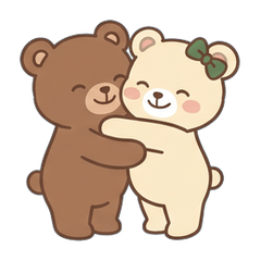 なかよしくまカップルの毎日