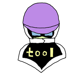 Masked Man With Purple Helmet-3 tools