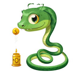 Lucky Snake Blessings