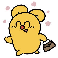 Busy mouse's happy work life