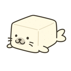 アザラシ豆腐のフーちゃん