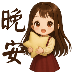 Cute girl **Practical greetings