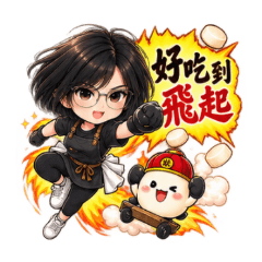 I Am Not Cool Rice Cake Lady