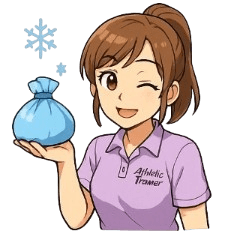 Girl Athletic Trainer work