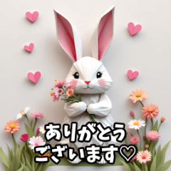 Cute bunny character2025