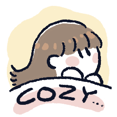 やわ女の子ふきだし