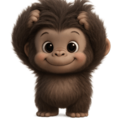 フサフサゴリラの情緒