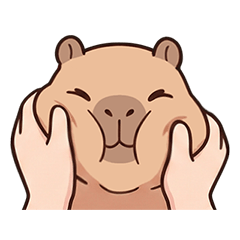 BABA カピバラ アニメーションスタンプ