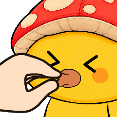 Mushroom Duck : Animated Stickers