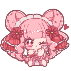 アイドルららちゃんのスタンプ